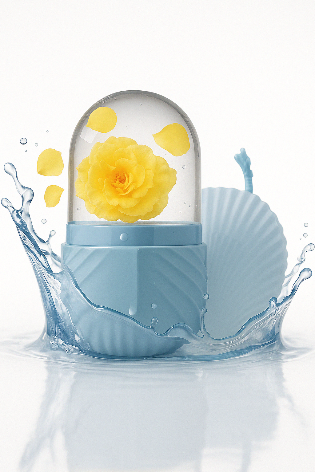 Face Roller Skin Care Blue
