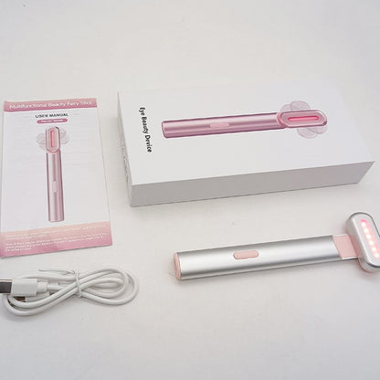 Electric Fairy Wand Introduction Instrument EMS Micro-current Lifting Massager Colorful Light Electric Beauty Eye Beauty Instrument
