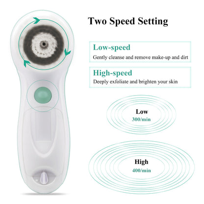 Elitra Store Three-in-one Electric Facial Cleanser