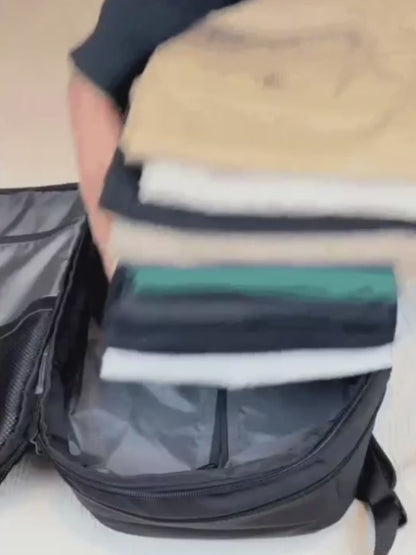 Smart Travel Backpack – Compact, with Free Vacuum Pump